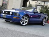 2009 Vista Blue Metallic Ford Mustang GT Premium Convertible #84859802