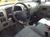 2007 Chevrolet Colorado Work Truck Regular Cab 4x4 Medium Pewter Interior