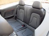 2014 Audi A5 2.0T quattro Cabriolet Rear Seat