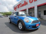 2012 Laser Blue Metallic Mini Cooper Hardtop #84859573