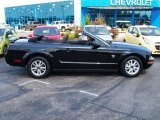 2007 Black Ford Mustang V6 Deluxe Convertible #84859549