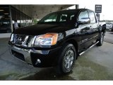 2012 Galaxy Black Nissan Titan SV Heavy Metal Chrome Edition Crew Cab #84860027