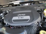 2014 Jeep Wrangler Unlimited Rubicon 4x4 3.6 Liter DOHC 24-Valve VVT V6 Engine