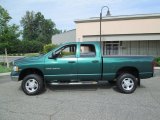 2003 Timberline Green Pearl Dodge Ram 2500 SLT Quad Cab 4x4 #84908244