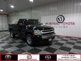 2009 Black Chevrolet Silverado 1500 Regular Cab #84907644