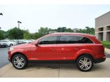 Garnet Red Pearl Effect Audi Q7 in 2008