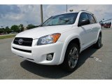 2009 Super White Toyota RAV4 Sport 4WD #84908170