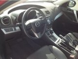 2011 Mazda MAZDA3 s Grand Touring 4 Door Black Interior