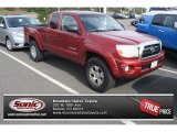 Impulse Red Pearl Toyota Tacoma in 2005