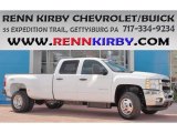 Summit White Chevrolet Silverado 3500HD in 2013