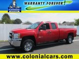 2011 Victory Red Chevrolet Silverado 2500HD LS Extended Cab 4x4 #84992354