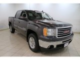 2010 Storm Gray Metallic GMC Sierra 1500 SLT Crew Cab 4x4 #84992234