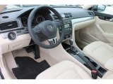 2014 Volkswagen Passat 2.5L Wolfsburg Edition Cornsilk Beige Interior