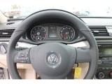 2014 Volkswagen Passat 2.5L Wolfsburg Edition Steering Wheel
