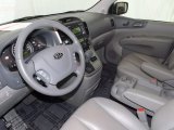2010 Kia Sedona EX Gray Interior