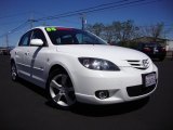 Rally White Mazda MAZDA3 in 2005