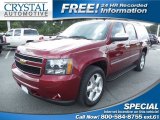 2011 Red Jewel Tintcoat Chevrolet Suburban LT #84992274