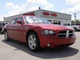 2008 Inferno Red Crystal Pearl Dodge Charger R/T #8492062