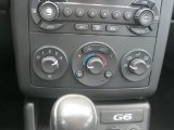 2005 Pontiac G6 GT Sedan Controls