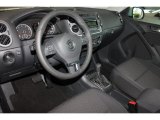 2014 Volkswagen Tiguan S Black Interior
