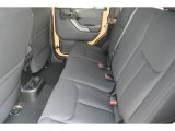 2014 Jeep Wrangler Unlimited Sport S 4x4 Rear Seat