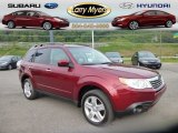 2010 Camellia Red Pearl Subaru Forester 2.5 X Limited #85024534