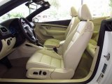 2014 Volkswagen Eos Executive Cornsilk Beige Interior