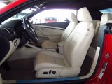 2014 Volkswagen Eos Executive Cornsilk Beige Interior