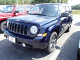 True Blue Pearl Jeep Patriot in 2014