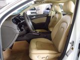 2014 Audi A4 2.0T quattro Sedan Velvet Beige/Moor Brown Interior