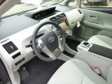 2013 Toyota Prius v Two Hybrid Misty Gray Interior