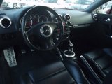 2004 Audi TT 1.8T quattro Coupe Ebony Interior
