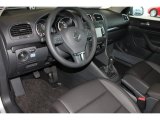 2014 Volkswagen Jetta TDI SportWagen Titan Black Interior