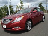 2012 Sparkling Ruby Red Hyundai Sonata SE #85024474