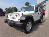 2009 Stone White Jeep Wrangler Unlimited X 4x4 #85066339