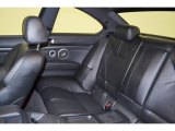 2013 BMW M3 Coupe Rear Seat