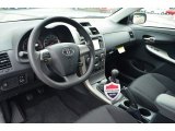 2013 Toyota Corolla S Dark Charcoal Interior