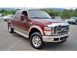 2008 Ford F250 Super Duty King Ranch Crew Cab 4x4 Front 3/4 View