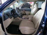 2013 Toyota Highlander Limited Front Seat