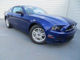 Deep Impact Blue Ford Mustang in 2014