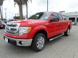 2013 Race Red Ford F150 XLT SuperCab #85066398