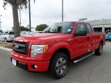 2013 Race Red Ford F150 STX SuperCab #85066397