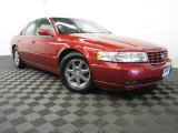 Crimson Red Cadillac Seville in 2001