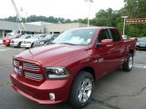 2014 Deep Cherry Red Crystal Pearl Ram 1500 Sport Crew Cab 4x4 #85066768