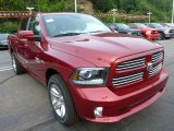 Deep Cherry Red Crystal Pearl Ram 1500 in 2014