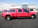 2004 Red Ford F350 Super Duty Lariat Crew Cab 4x4 Dually #85066948