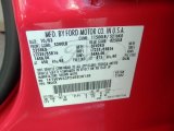 2004 F350 Super Duty Color Code for Red - Color Code: F1