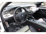 2013 BMW 5 Series 550i xDrive Sedan Black Interior