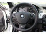 2013 BMW 5 Series 550i xDrive Sedan Steering Wheel