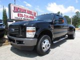 2008 Black Ford F350 Super Duty FX4 Crew Cab 4x4 Dually #85120205